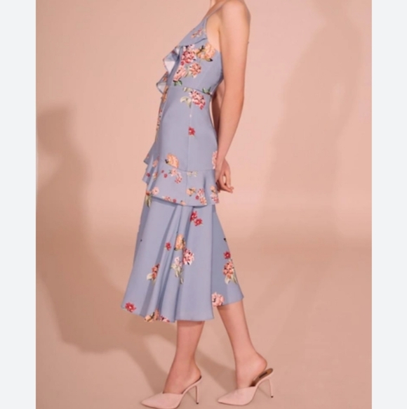 Floral Ruffle Dress - Picture 3 of 11